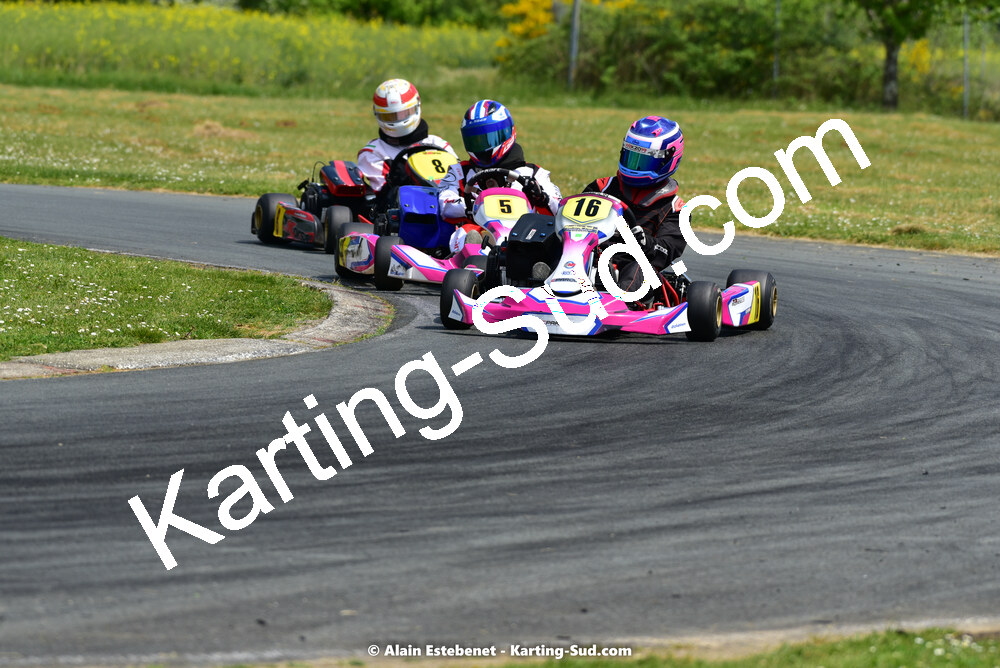 01/05/2022 : 2ème manche Trophée Ufolep Karting Nouvelle Aquitaine à Saint Genis (Photos Alain Estebenet) 2022 — karting