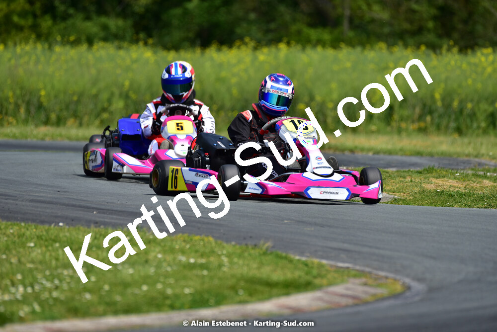01/05/2022 : 2ème manche Trophée Ufolep Karting Nouvelle Aquitaine à Saint Genis (Photos Alain Estebenet) 2022 — karting