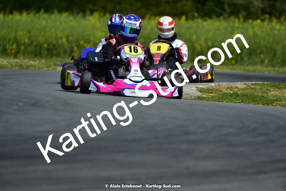 01/05/2022 : 2ème manche Trophée Ufolep Karting Nouvelle Aquitaine à Saint Genis (Photos Alain Estebenet) 2022 — karting