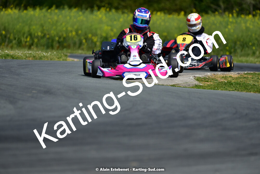 01/05/2022 : 2ème manche Trophée Ufolep Karting Nouvelle Aquitaine à Saint Genis (Photos Alain Estebenet) 2022 — karting