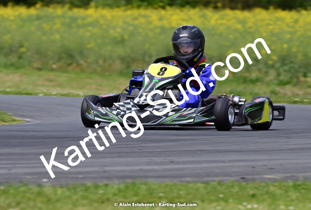 01/05/2022 : 2ème manche Trophée Ufolep Karting Nouvelle Aquitaine à Saint Genis (Photos Alain Estebenet) 2022 — karting