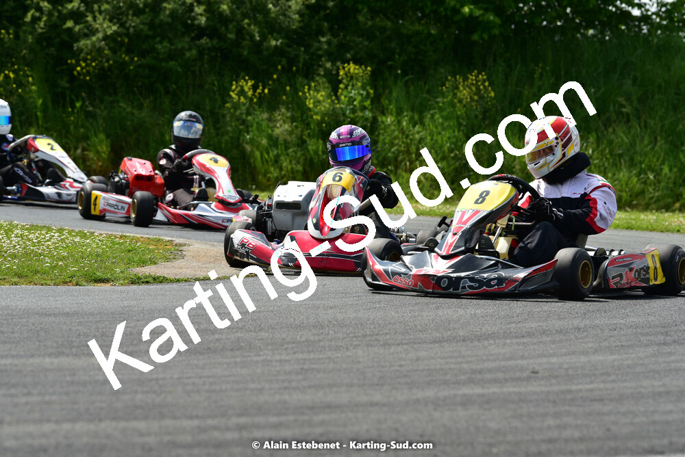 01/05/2022 : 2ème manche Trophée Ufolep Karting Nouvelle Aquitaine à Saint Genis (Photos Alain Estebenet) 2022 — karting