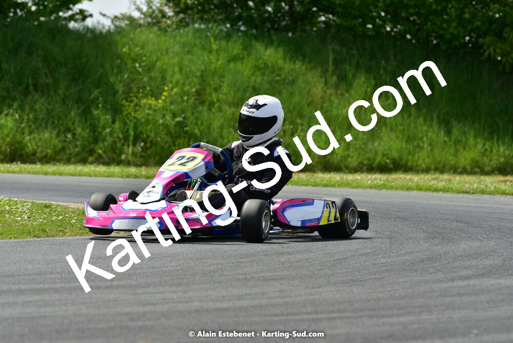 01/05/2022 : 2ème manche Trophée Ufolep Karting Nouvelle Aquitaine à Saint Genis (Photos Alain Estebenet) 2022 — karting