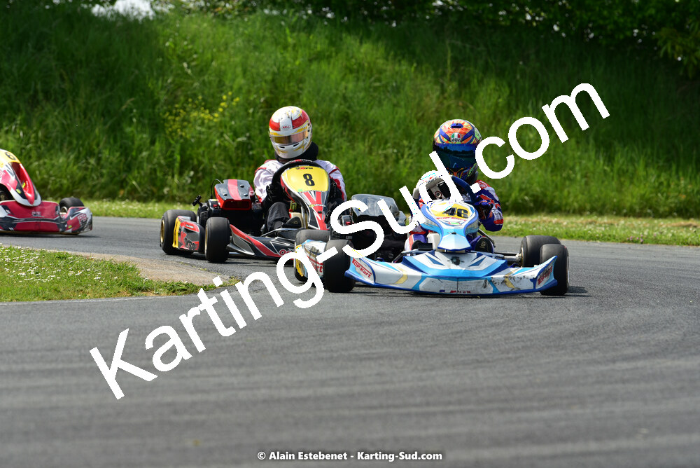 01/05/2022 : 2ème manche Trophée Ufolep Karting Nouvelle Aquitaine à Saint Genis (Photos Alain Estebenet) 2022 — karting
