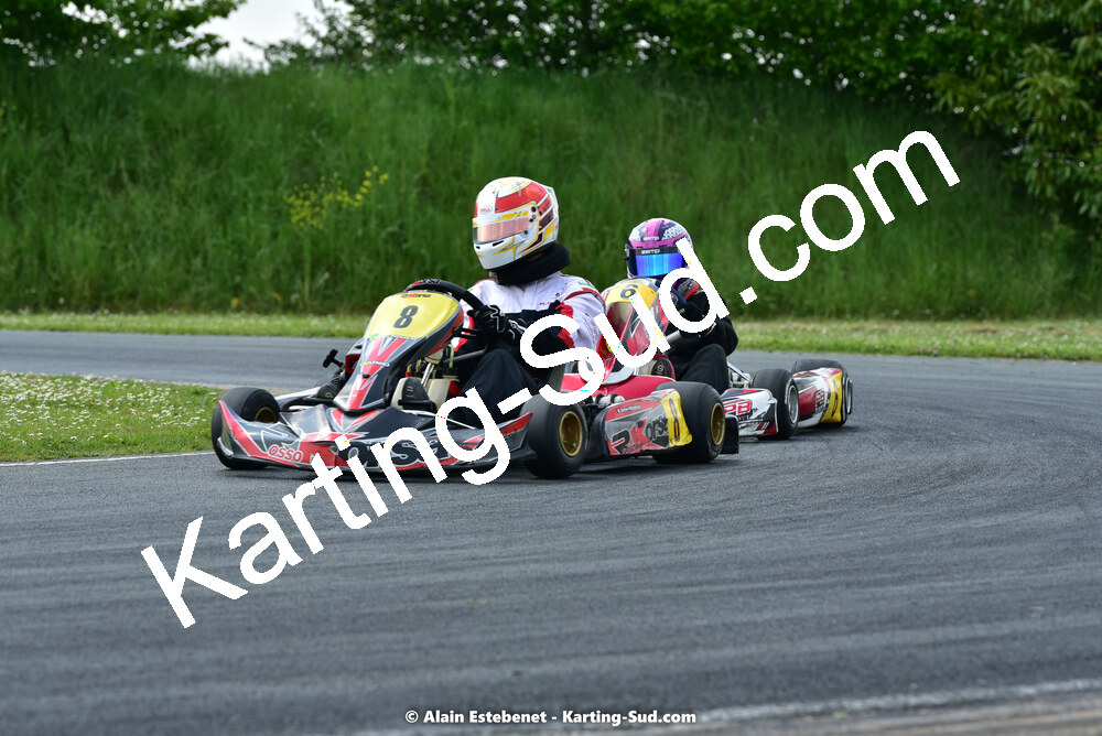 01/05/2022 : 2ème manche Trophée Ufolep Karting Nouvelle Aquitaine à Saint Genis (Photos Alain Estebenet) 2022 — karting