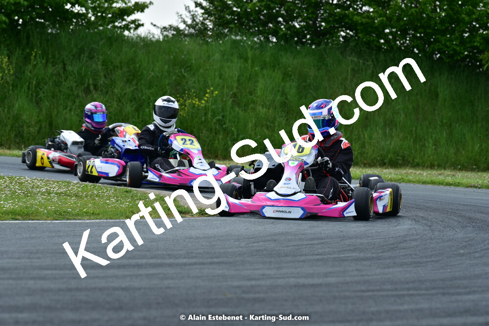 01/05/2022 : 2ème manche Trophée Ufolep Karting Nouvelle Aquitaine à Saint Genis (Photos Alain Estebenet) 2022 — karting