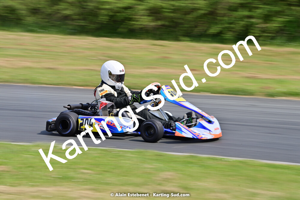 01/05/2022 : 2ème manche Trophée Ufolep Karting Nouvelle Aquitaine à Saint Genis (Photos Alain Estebenet) 2022 — karting
