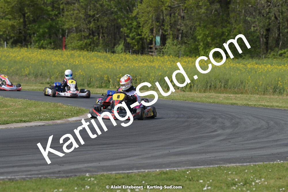 01/05/2022 : 2ème manche Trophée Ufolep Karting Nouvelle Aquitaine à Saint Genis (Photos Alain Estebenet) 2022 — karting