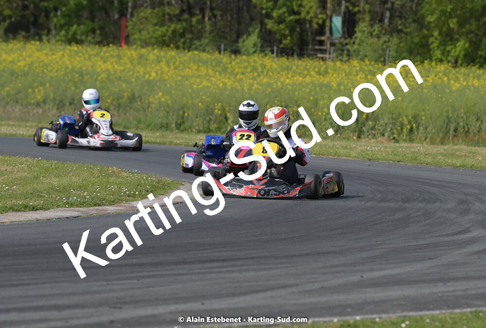 01/05/2022 : 2ème manche Trophée Ufolep Karting Nouvelle Aquitaine à Saint Genis (Photos Alain Estebenet) 2022 — karting