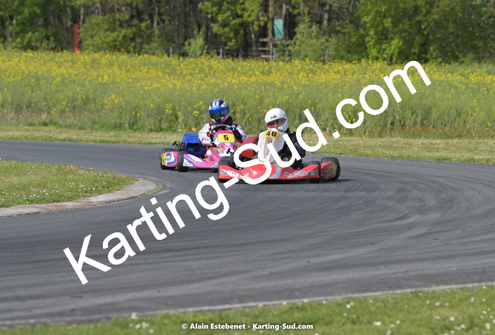 01/05/2022 : 2ème manche Trophée Ufolep Karting Nouvelle Aquitaine à Saint Genis (Photos Alain Estebenet) 2022 — karting