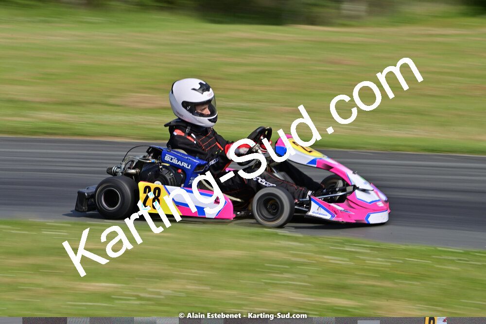 01/05/2022 : 2ème manche Trophée Ufolep Karting Nouvelle Aquitaine à Saint Genis (Photos Alain Estebenet) 2022 — karting