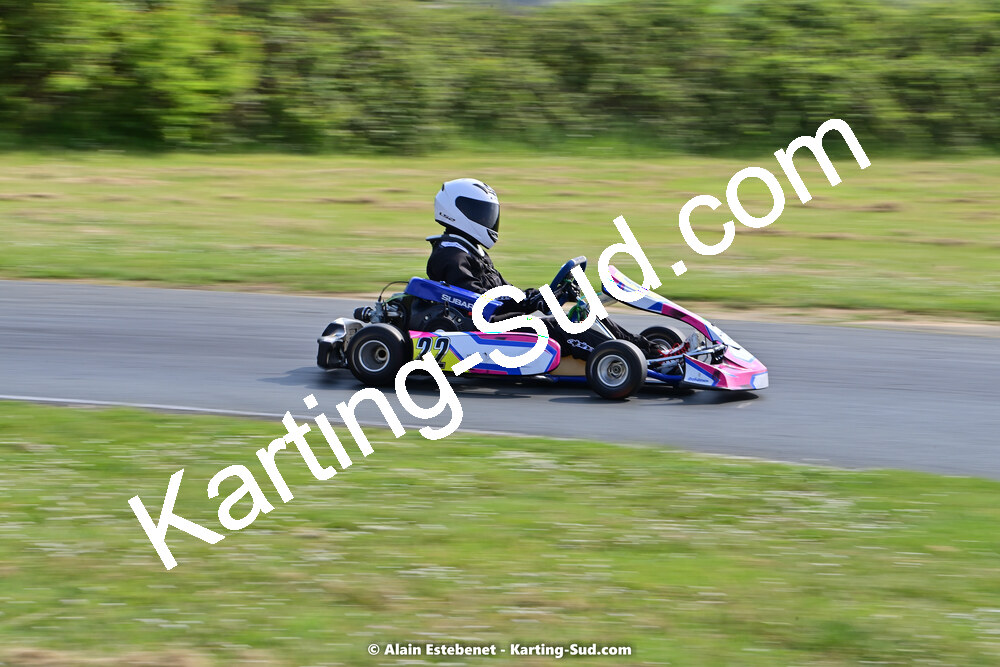 01/05/2022 : 2ème manche Trophée Ufolep Karting Nouvelle Aquitaine à Saint Genis (Photos Alain Estebenet) 2022 — karting