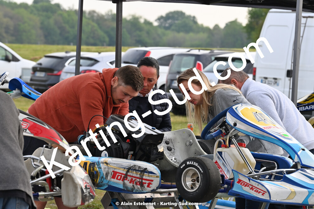 01/05/2022 : 2ème manche Trophée Ufolep Karting Nouvelle Aquitaine à Saint Genis (Photos Alain Estebenet) 2022 — karting