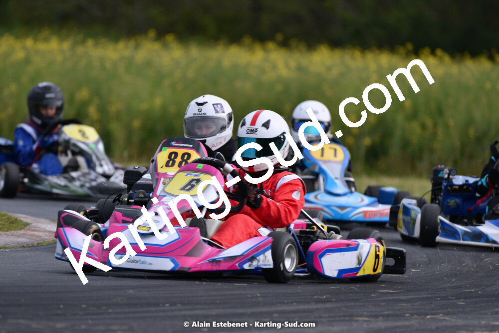 01/05/2022 : 2ème manche Trophée Ufolep Karting Nouvelle Aquitaine à Saint Genis (Photos Alain Estebenet) 2022 — karting