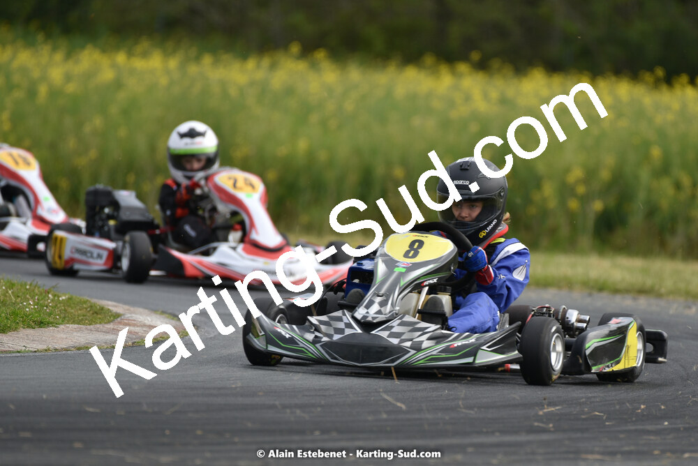 01/05/2022 : 2ème manche Trophée Ufolep Karting Nouvelle Aquitaine à Saint Genis (Photos Alain Estebenet) 2022 — karting