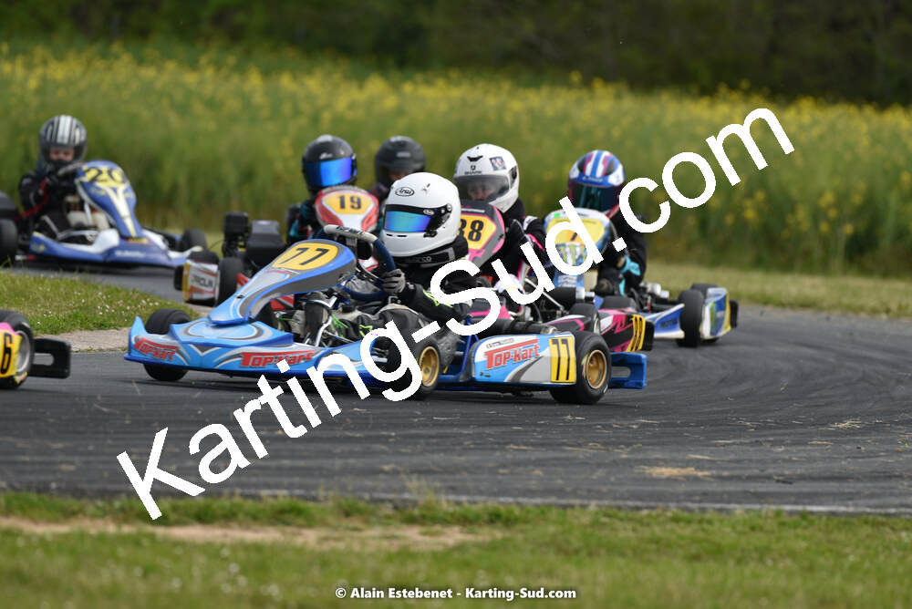 01/05/2022 : 2ème manche Trophée Ufolep Karting Nouvelle Aquitaine à Saint Genis (Photos Alain Estebenet) 2022 — karting