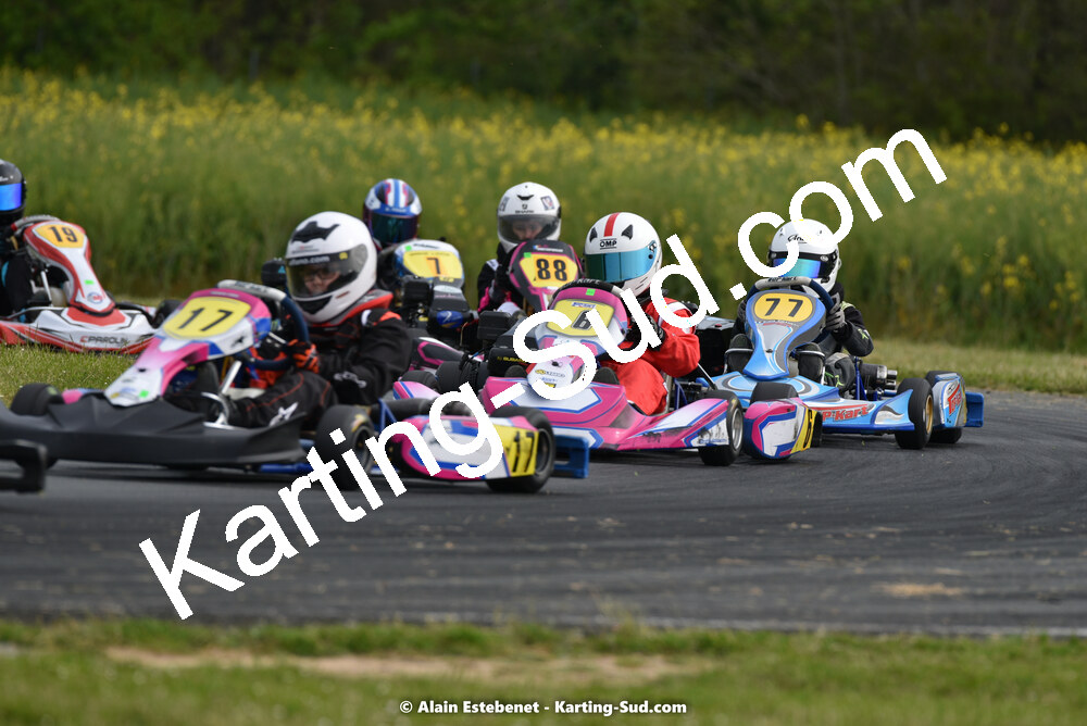 01/05/2022 : 2ème manche Trophée Ufolep Karting Nouvelle Aquitaine à Saint Genis (Photos Alain Estebenet) 2022 — karting