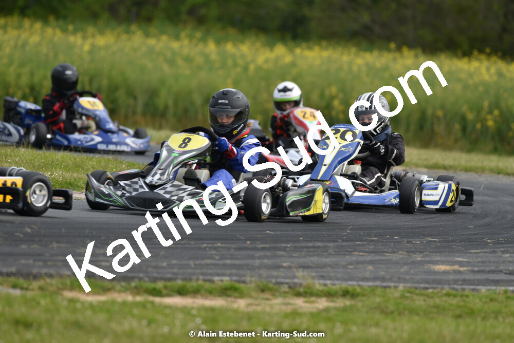 01/05/2022 : 2ème manche Trophée Ufolep Karting Nouvelle Aquitaine à Saint Genis (Photos Alain Estebenet) 2022 — karting