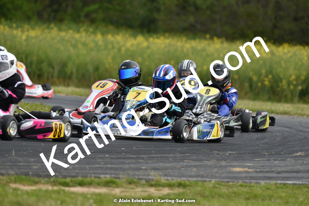 01/05/2022 : 2ème manche Trophée Ufolep Karting Nouvelle Aquitaine à Saint Genis (Photos Alain Estebenet) 2022 — karting