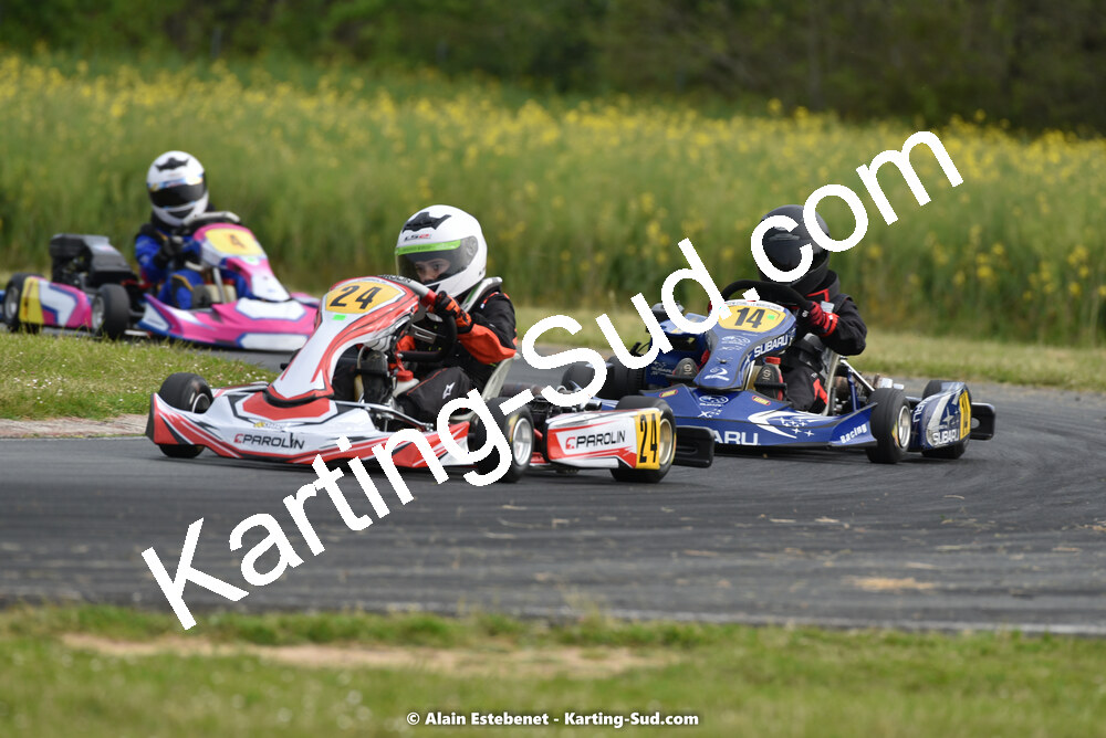 01/05/2022 : 2ème manche Trophée Ufolep Karting Nouvelle Aquitaine à Saint Genis (Photos Alain Estebenet) 2022 — karting