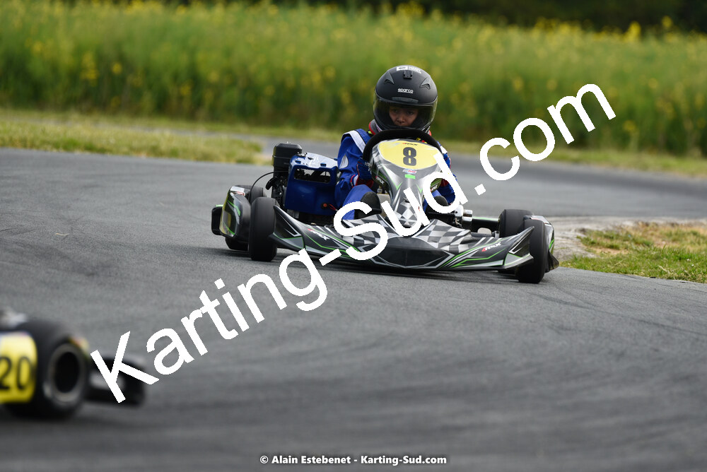 01/05/2022 : 2ème manche Trophée Ufolep Karting Nouvelle Aquitaine à Saint Genis (Photos Alain Estebenet) 2022 — karting