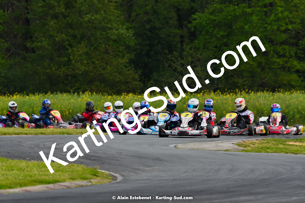 01/05/2022 : 2ème manche Trophée Ufolep Karting Nouvelle Aquitaine à Saint Genis (Photos Alain Estebenet) 2022 — karting