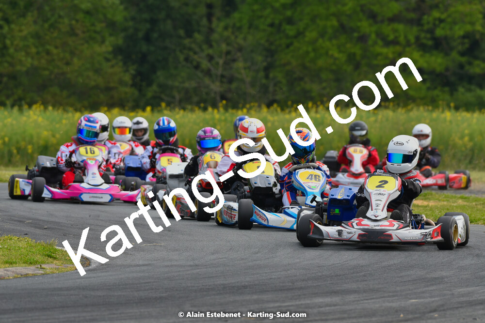 01/05/2022 : 2ème manche Trophée Ufolep Karting Nouvelle Aquitaine à Saint Genis (Photos Alain Estebenet) 2022 — karting