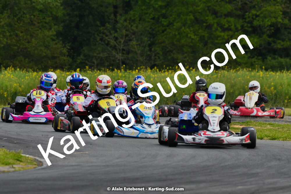 01/05/2022 : 2ème manche Trophée Ufolep Karting Nouvelle Aquitaine à Saint Genis (Photos Alain Estebenet) 2022 — karting