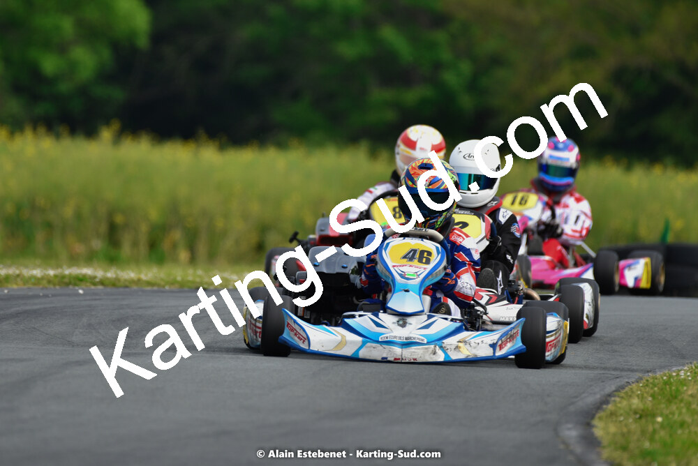 01/05/2022 : 2ème manche Trophée Ufolep Karting Nouvelle Aquitaine à Saint Genis (Photos Alain Estebenet) 2022 — karting