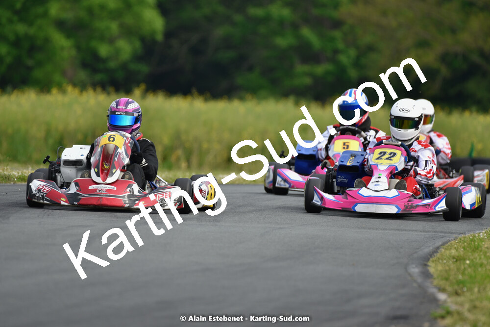 01/05/2022 : 2ème manche Trophée Ufolep Karting Nouvelle Aquitaine à Saint Genis (Photos Alain Estebenet) 2022 — karting