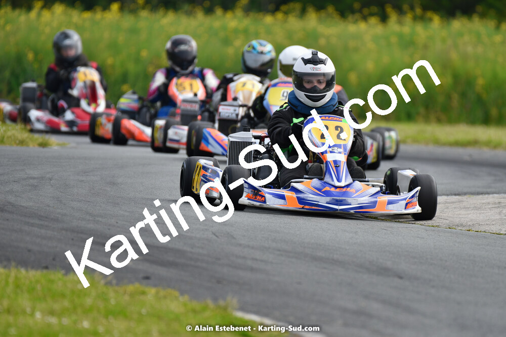 01/05/2022 : 2ème manche Trophée Ufolep Karting Nouvelle Aquitaine à Saint Genis (Photos Alain Estebenet) 2022 — karting