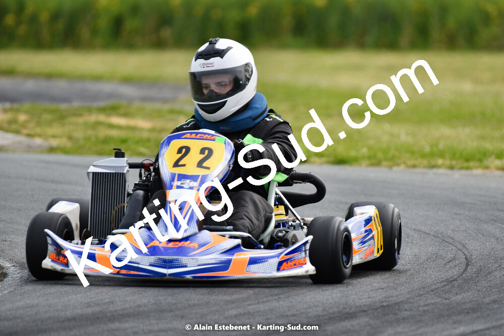 01/05/2022 : 2ème manche Trophée Ufolep Karting Nouvelle Aquitaine à Saint Genis (Photos Alain Estebenet) 2022 — karting