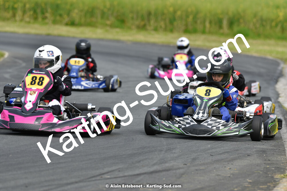 01/05/2022 : 2ème manche Trophée Ufolep Karting Nouvelle Aquitaine à Saint Genis (Photos Alain Estebenet) 2022 — karting