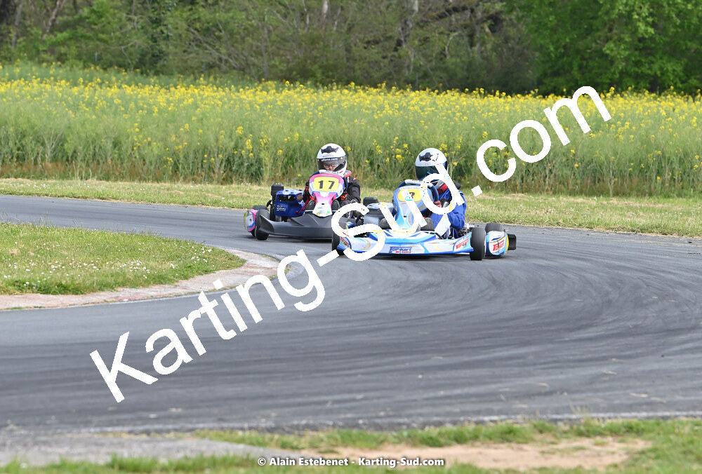01/05/2022 : 2ème manche Trophée Ufolep Karting Nouvelle Aquitaine à Saint Genis (Photos Alain Estebenet) 2022 — karting