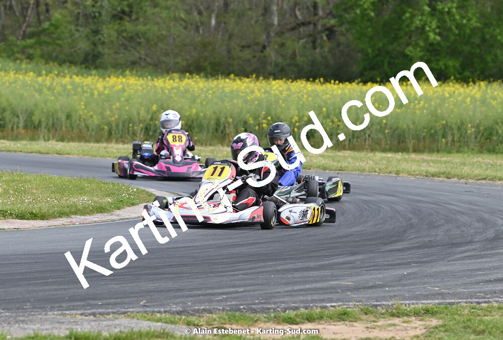 01/05/2022 : 2ème manche Trophée Ufolep Karting Nouvelle Aquitaine à Saint Genis (Photos Alain Estebenet) 2022 — karting