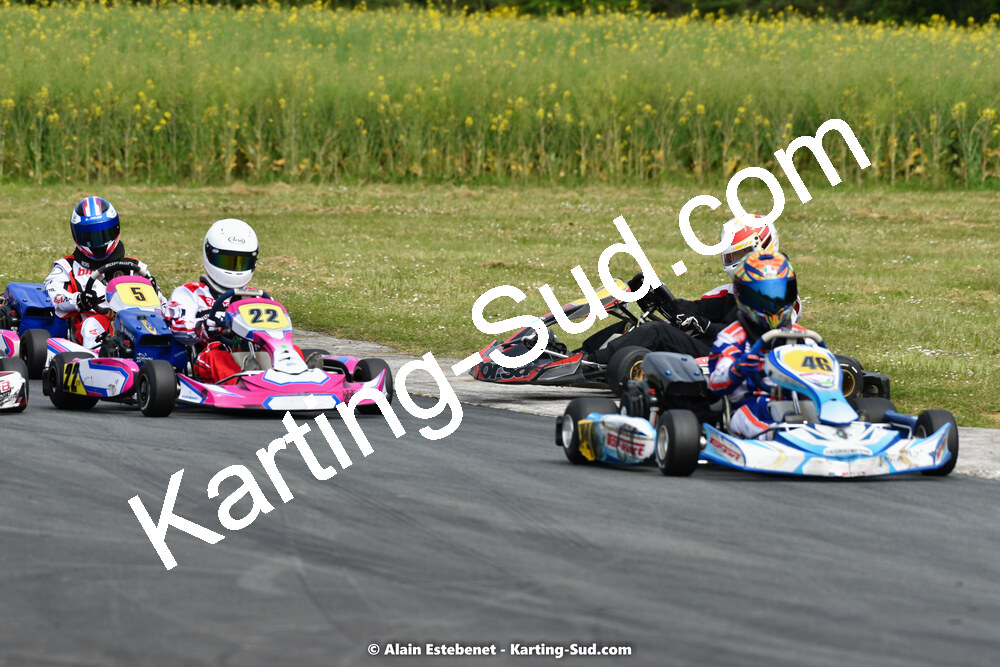 01/05/2022 : 2ème manche Trophée Ufolep Karting Nouvelle Aquitaine à Saint Genis (Photos Alain Estebenet) 2022 — karting