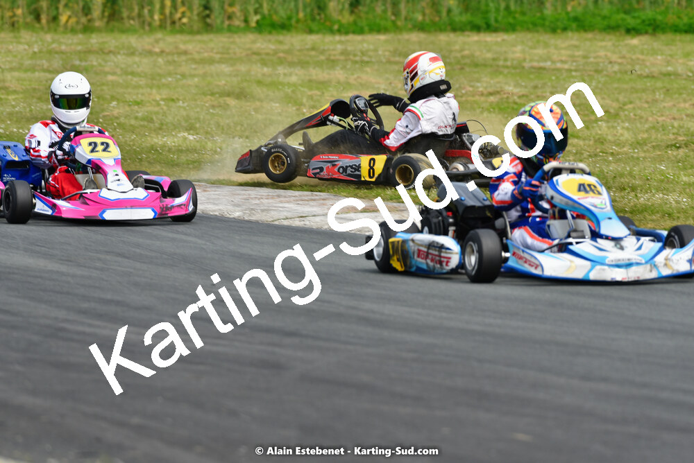 01/05/2022 : 2ème manche Trophée Ufolep Karting Nouvelle Aquitaine à Saint Genis (Photos Alain Estebenet) 2022 — karting