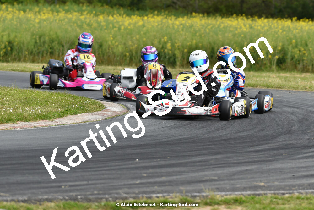 01/05/2022 : 2ème manche Trophée Ufolep Karting Nouvelle Aquitaine à Saint Genis (Photos Alain Estebenet) 2022 — karting