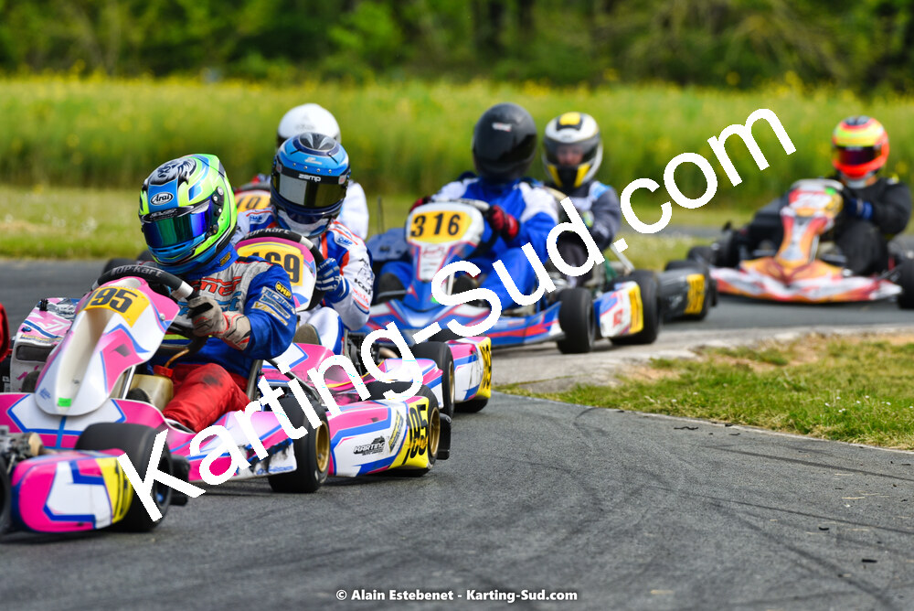 01/05/2022 : 2ème manche Trophée Ufolep Karting Nouvelle Aquitaine à Saint Genis (Photos Alain Estebenet) 2022 — karting