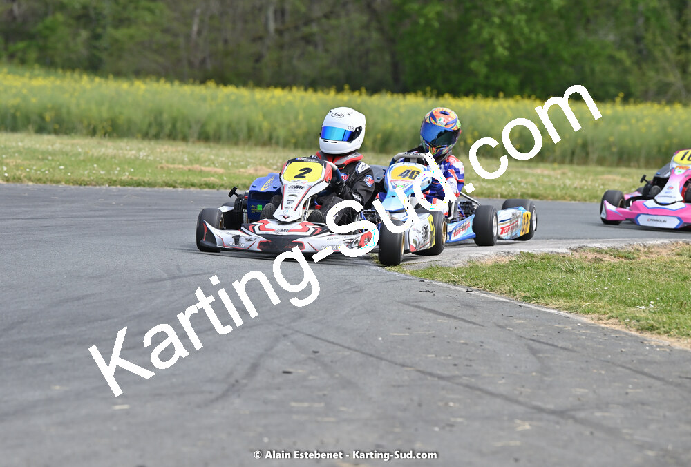 01/05/2022 : 2ème manche Trophée Ufolep Karting Nouvelle Aquitaine à Saint Genis (Photos Alain Estebenet) 2022 — karting