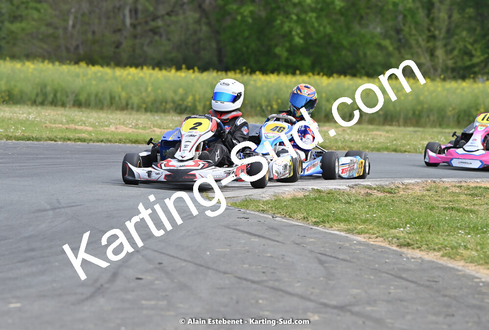 01/05/2022 : 2ème manche Trophée Ufolep Karting Nouvelle Aquitaine à Saint Genis (Photos Alain Estebenet) 2022 — karting