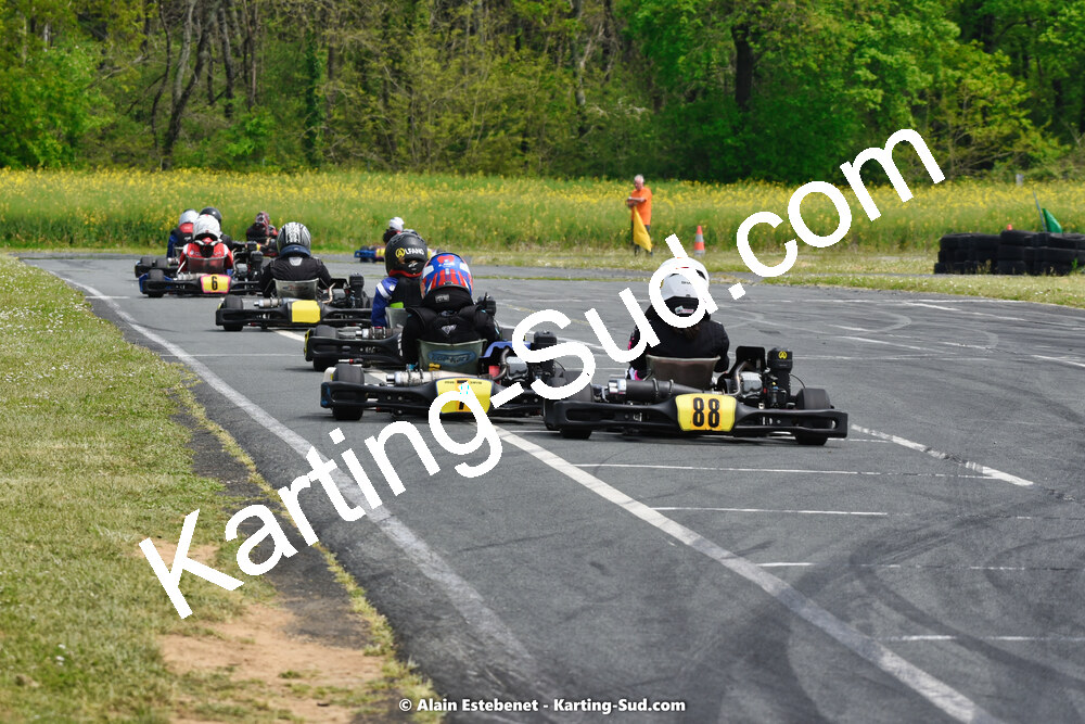 01/05/2022 : 2ème manche Trophée Ufolep Karting Nouvelle Aquitaine à Saint Genis (Photos Alain Estebenet) 2022 — karting