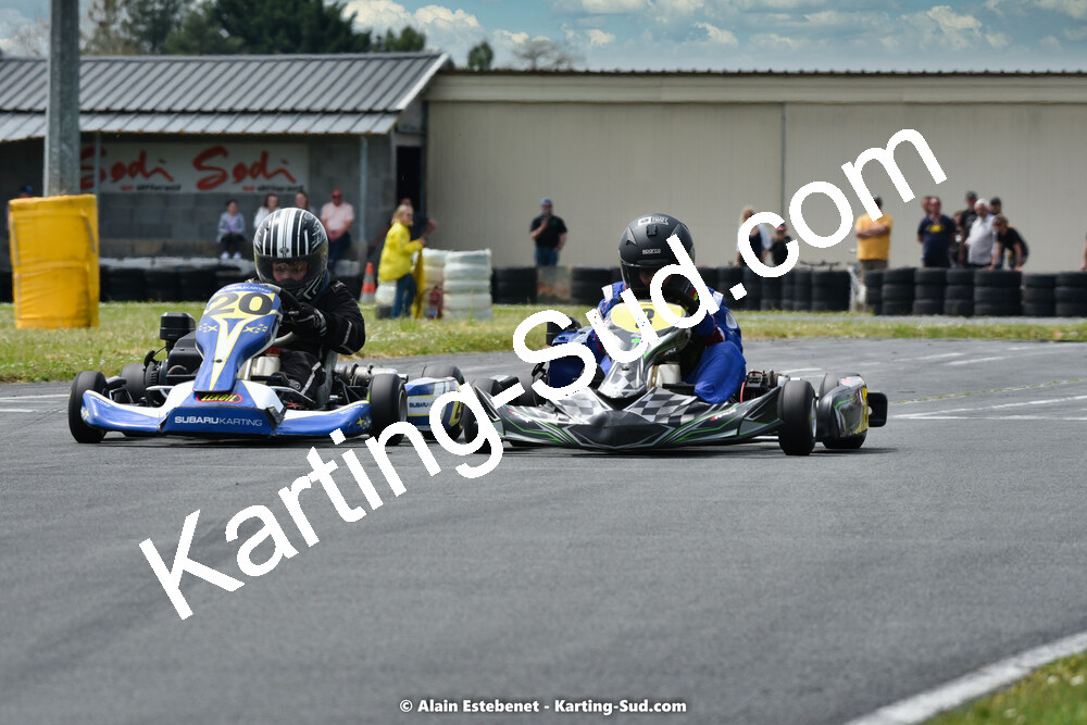 01/05/2022 : 2ème manche Trophée Ufolep Karting Nouvelle Aquitaine à Saint Genis (Photos Alain Estebenet) 2022 — karting