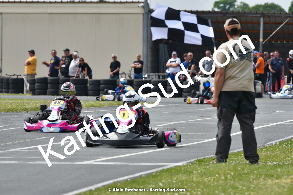 01/05/2022 : 2ème manche Trophée Ufolep Karting Nouvelle Aquitaine à Saint Genis (Photos Alain Estebenet) 2022 — karting
