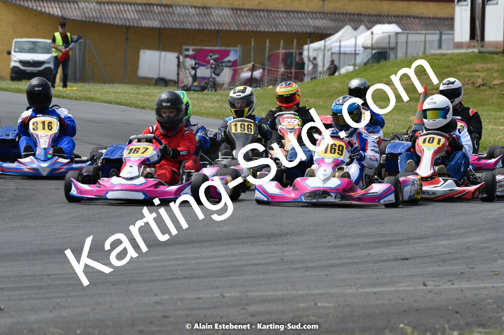 01/05/2022 : 2ème manche Trophée Ufolep Karting Nouvelle Aquitaine à Saint Genis (Photos Alain Estebenet) 2022 — karting