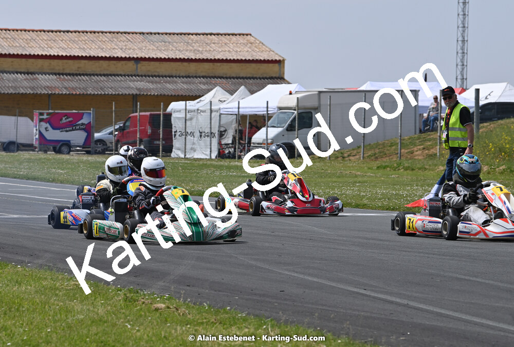 01/05/2022 : 2ème manche Trophée Ufolep Karting Nouvelle Aquitaine à Saint Genis (Photos Alain Estebenet) 2022 — karting