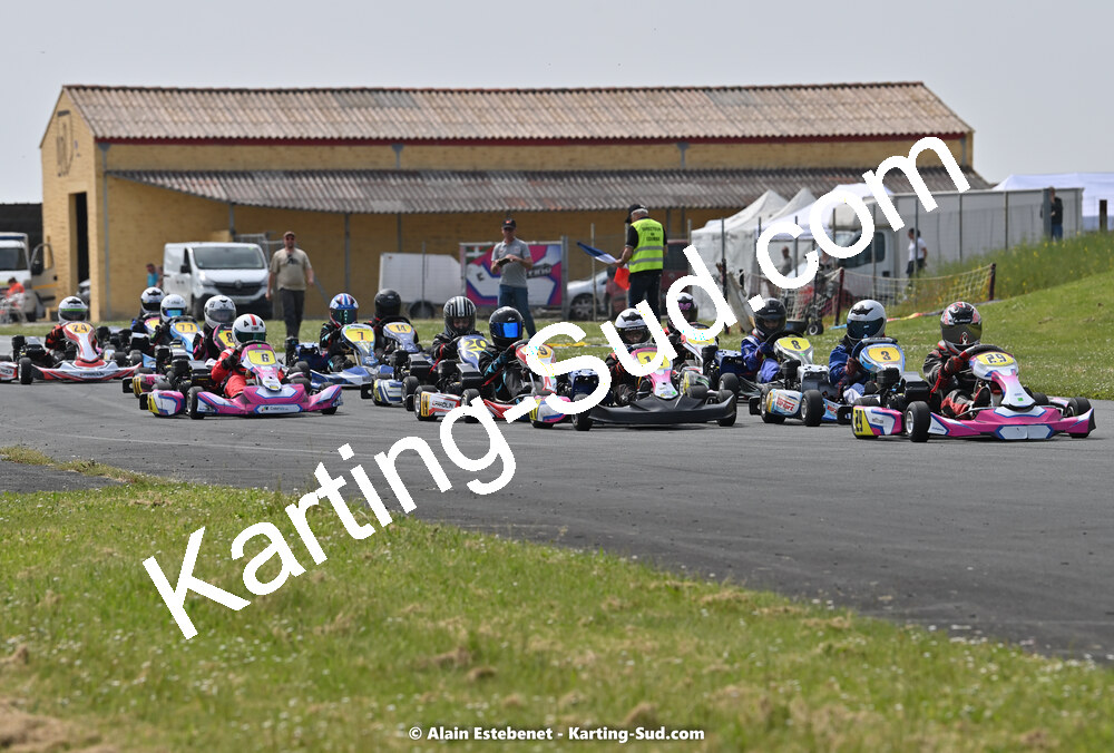 01/05/2022 : 2ème manche Trophée Ufolep Karting Nouvelle Aquitaine à Saint Genis (Photos Alain Estebenet) 2022 — karting