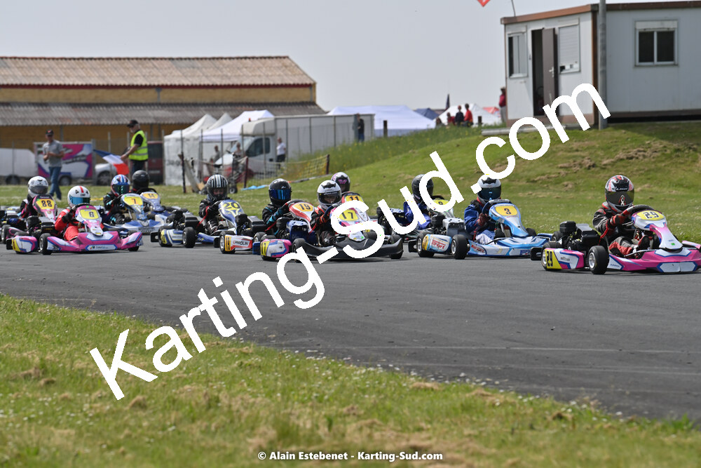 01/05/2022 : 2ème manche Trophée Ufolep Karting Nouvelle Aquitaine à Saint Genis (Photos Alain Estebenet) 2022 — karting