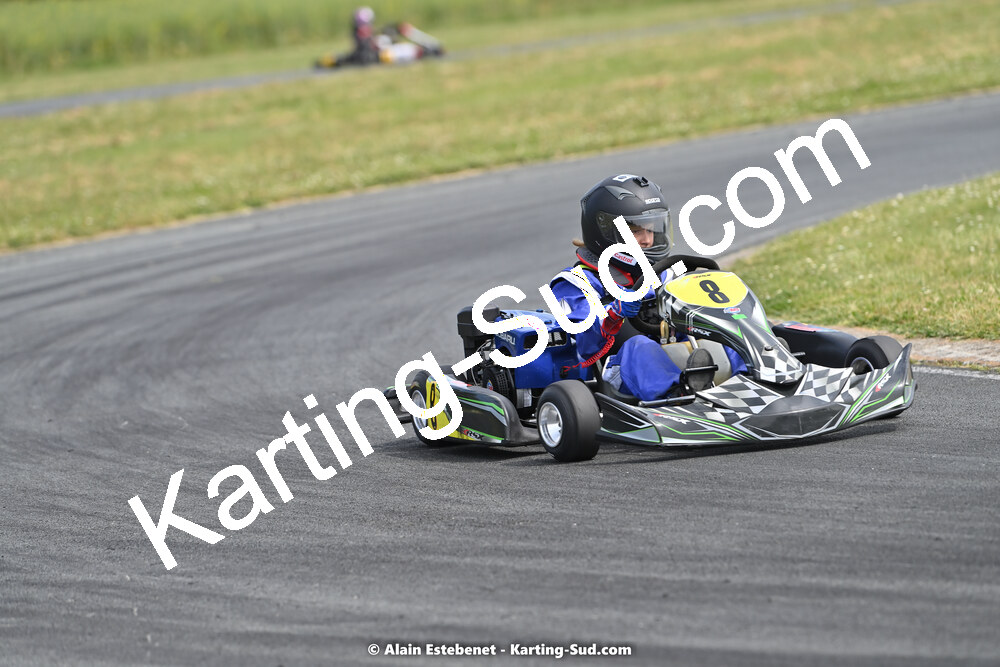 01/05/2022 : 2ème manche Trophée Ufolep Karting Nouvelle Aquitaine à Saint Genis (Photos Alain Estebenet) 2022 — karting