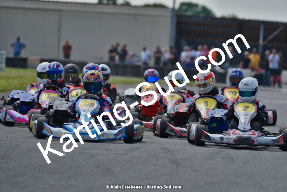 01/05/2022 : 2ème manche Trophée Ufolep Karting Nouvelle Aquitaine à Saint Genis (Photos Alain Estebenet) 2022 — karting
